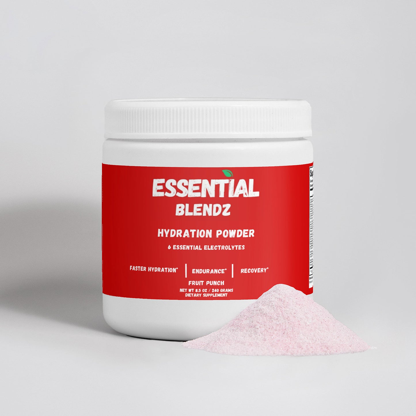 Hydration Powder Fruit Punch
